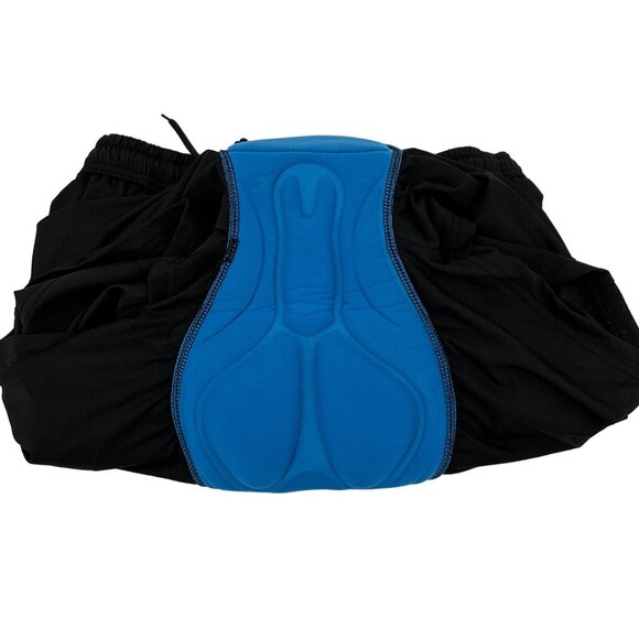 NWT Spowind Mens Black Cycling Shorts Pockets Padded Cushion Size M - Picture 3 of 13